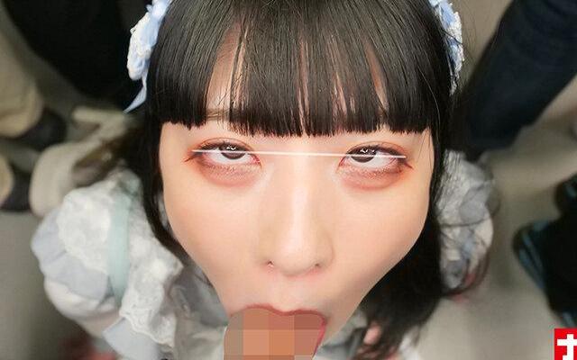 大混雑電車で地雷臭病みカワ捕獲♡何度も潮吹き目玉ひん剥き感度ブッ壊れ膣イキ連発で自我失う陥落アクメ♡