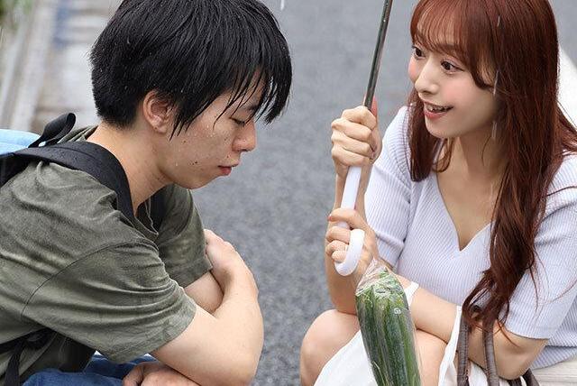 土砂降り少年連れ帰り欲求不満イタズラ♡たわわ乳房プリ尻無防備誘惑、何でも聞くなら置いてあげる♡