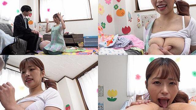 保育園見学で巨乳ギャル保育士に甘やかされる！大きなおっぱいで授乳手コキされ赤ちゃんみたいに気持ちよくなっちゃう♡