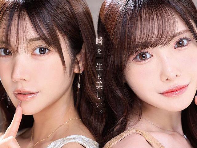 MOODYZ×アイポケ夢のW女神ハーレム！新ありな＆楓カレンが奪い合いフェラからオイル逆3Pまで全6コーナー♡