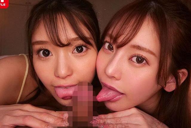 再婚でできた美人姉妹にオナニーを見つかり最後まで見せてと辱められる！事故顔射が気に入りことあるごとに誘惑し力関係が逆転する！