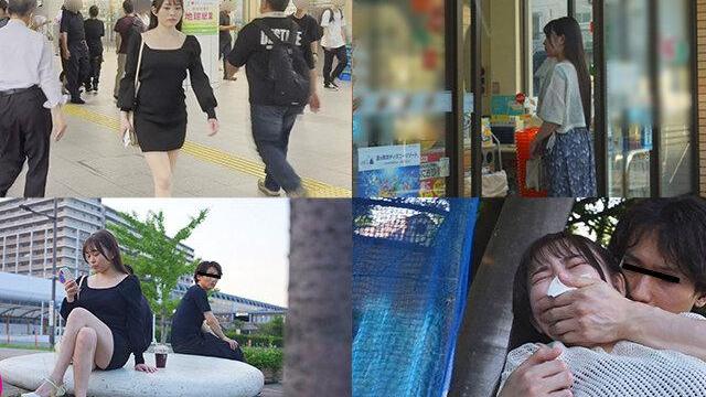 美少女拉致ストーキング鬼畜凌辱！抵抗無駄の首絞めビンタで気絶するまでイラマぶっかけ輪姦！